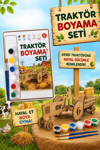 ALG-6015 TRAKTÖR AHŞAP BOYAMA SETİ