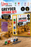 ALG-6016 GREYDER AHŞAP BOYAMA SETİ
