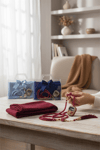 ASETAT ÇANTALI SET (YAZMA,TESBİH,ZİKİRMATİK)