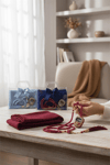 ASETAT ÇANTALI SET (YAZMA,TESBİH,ZİKİRMATİK)