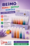 BEİMO 8 GRAM RENKLİ ŞEFFAF KOKULU STİCK YAPIŞTIRICI PK:30 LU