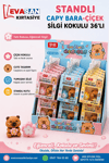 BEİMO ER-981 CAPYBARA-ÇİÇEK KOKULU SİLGİ STAND:36 LI