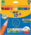 BİC 24 RENK TAM BOY KURU BOYA TÜP