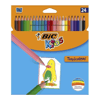 BİC TROPICOLORS KURU BOYA KALEMİ 12 RENK