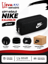 ÇİFT GÖZLÜ NIKE KALEMLİK SİYAH PK:12 Lİ