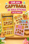 ÇNR 604 SULU STİCKER 24 LÜ PK. *960