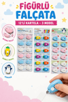 ÇNR 613-8 FALÇATA FİGÜRLÜ 12 Lİ KARTELA *720