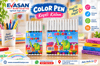 COLOR PEN 828 KEÇELİ KALEM 12 RENK 