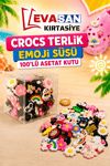 CROCKS TERLİK EMOJİ SÜSÜ PK:100 LÜ