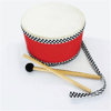 DERİ DAVUL 18 CM. TOKMAK+ÇUBUK