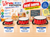 DERİ DAVUL 30 CM TOKMAK+ÇUBUK