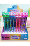 DOMİNİC TAVŞAN MODELLİ YUMURLAYAN KALEM 48 Lİ STAND 