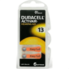 Duracell 13 PR48 Kulaklık İşitme Cihazı Pili 6'lı Paket