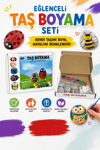 EĞLENCELİ TAŞ BOYAMA SETİ