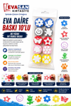 EVA DAİRE BASKI SETİ 10 LU