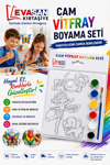 EVASANART CAM VİTRAY BOYAMA SETİ