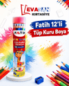 FATİH 12 Lİ TÜP KURU BOYA 12 Lİ STAND 