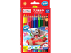 FATİH JUMBO 12 RENK ALTIGEN KURU BOYA KALEMİ