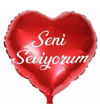 FOLYO BALON 18 İNÇ SENİ SEVİYORUM KIRMIZI RENK