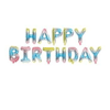 HAPPY BRİTHDAY GÖKKUŞAĞI FOLYO BALON SET