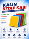 HAZIR KİTAP KABI BUZLU RENKLİ 50 Lİ*20