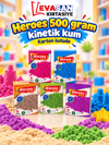 HEROES 500 GRAM KİNETİK KUM (KARTON KUTUDA)