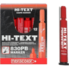 Hİ-TEXT YUVARLAK UÇ KOLİ KALEMİ KIRMIZI PK:12 Lİ