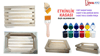 HOBİ ETKİNLİK KASASI +1FIRÇA+1BOYA 28X19X8 CM