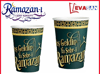 HOŞGELDİN RAMAZAN 8 Lİ KARTON BARDAK
