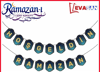HOŞGELDİN RAMAZAN YALDIZLI BANNER LACİVERT
