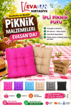 İPLİ PİKNİK PUFU (YASTIK/MİNDER) 35X35 PK:24 LÜ