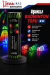 IŞIKLI BADMINTON TOPU 6 LI