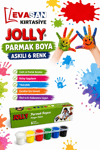 JOLLY 600 PARMAK BOYA 6 RENK 25 ML. *72