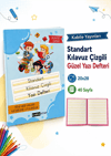 KABİLE 20X28 STANDART YAZI DEFTERİ 40 SAYFA *100