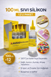 KAIZUO 100 ML SIVI SİLİKON PK:12 Lİ
