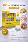KAIZUO 100 ML SIVI SİLİKON PK:12 Lİ