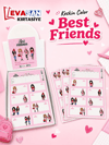 KESKİN COLOR BEST FRİENDS DERS PROGRAMLI 3 LÜ OKUL ETİKETİ PK:50 Lİ