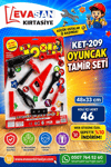 KET-209 OYUNCAK TAMİR SETİ 48X33cm *46
