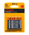 KODAK KALIN PİL AA*4 *10