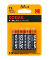KODAK KALIN PİL AA*4 *10