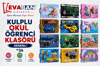 KULPLU OKUL ÖĞRENCİ KLASÖRÜ DESENLİ *36