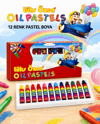 LÜKS ÖZEN EN71-1 PASTEL BOYA 12 Lİ 