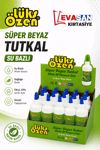 LÜKS ÖZEN EN71-1 SU BAZLI SÜPER BEYAZ TUTKAL 100G P:12 Lİ 