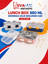 LUNCH BOX ML-4055 880 ML SIZDIRMAZ ÇELİK BESLENME KABI