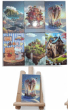 MANZARA LAKLI 160 SY SERT KAPAK 14*21 ÇİZGİLİ DEFTER