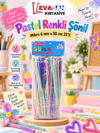 MİKRO CPC-30 PASTEL RENKLİ ŞÖNİL 30 CM 25 Lİ 