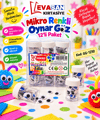 MİKRO GG-1210G RENKLİ OYNAR GÖZ PK:12 Lİ