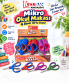 MİKRO KS-145 OKUL MAKASI 30 LU STAND 