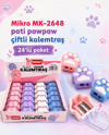 MİKRO MK-2648 PATİ PAWPAW ÇİFTLİ KALEMTRAŞ PK:24 LÜ 