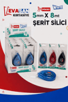MİKRO MS-6605 5MMX8MT ŞERİT SİLİCİ PK:12 Lİ 